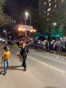 Krewe D'Etat 2024 Flambeaux