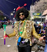 Krewe D'Etat 2024 Reveler