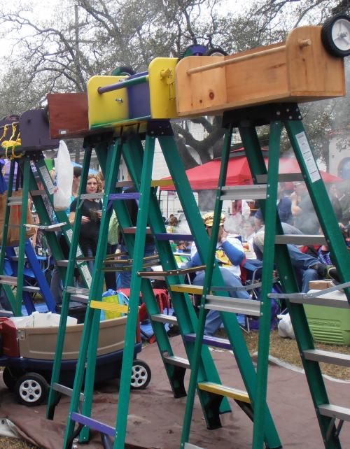 Mardi Gras Ladders