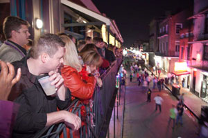 The Balcony at Bourbon Vieux