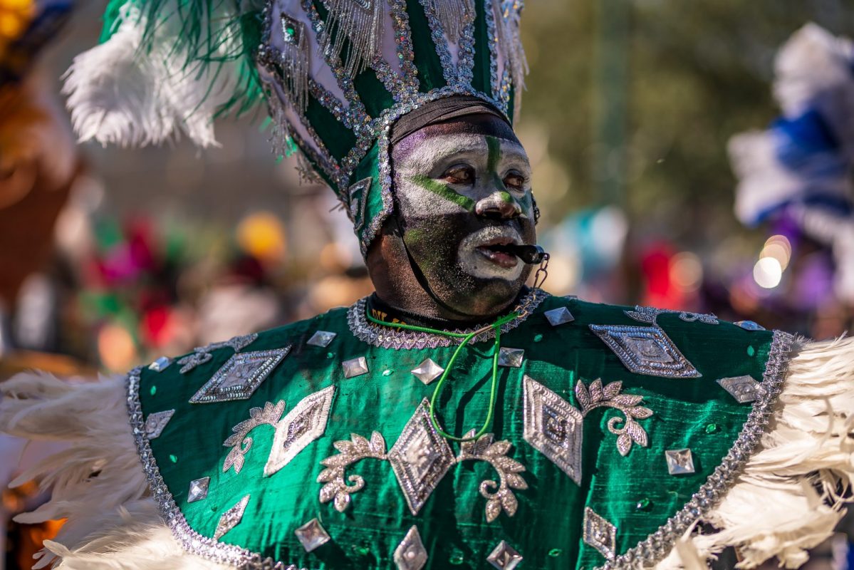 Krewe Of Zulu Mardi Gras New Orleans.