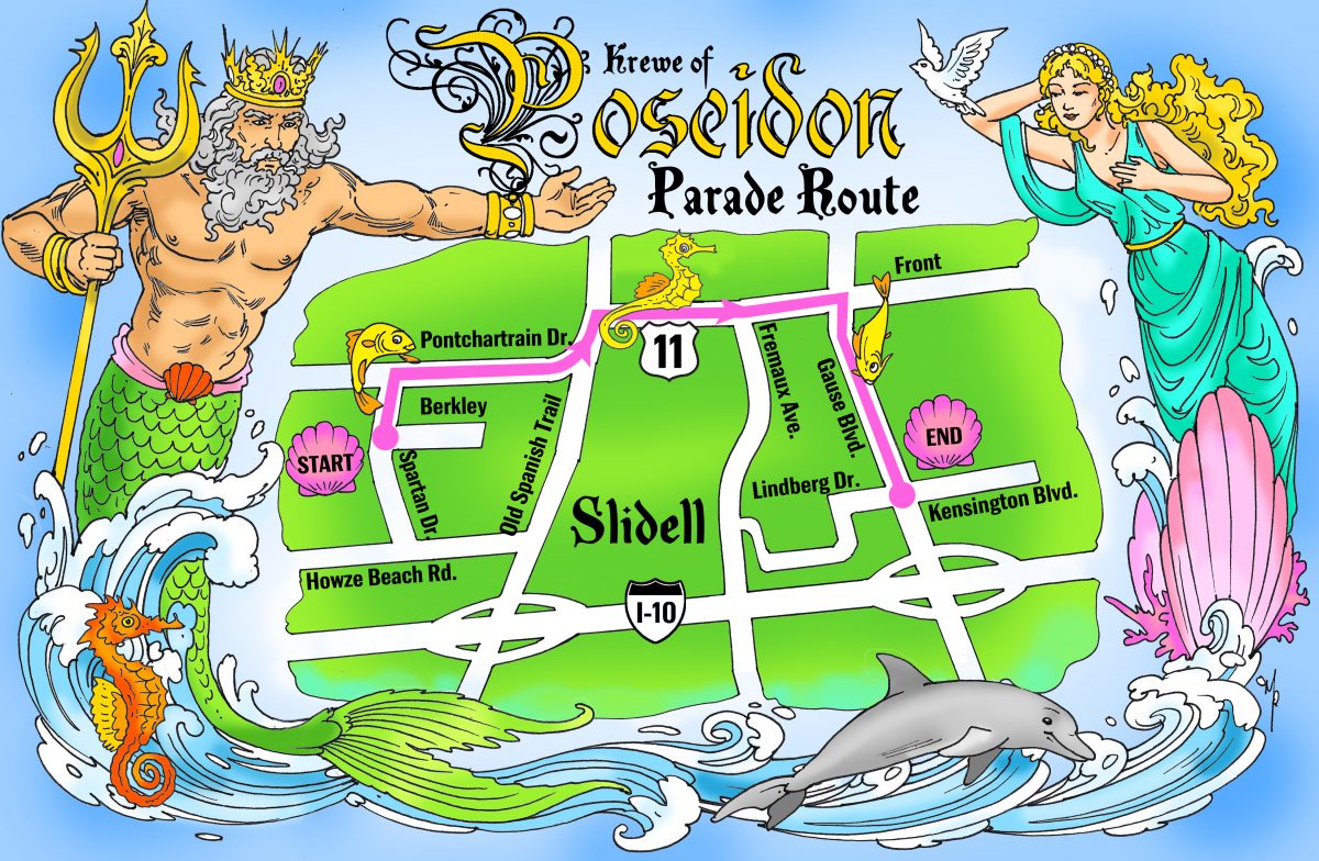 Krewe of Poseidon Mardi Gras New Orleans