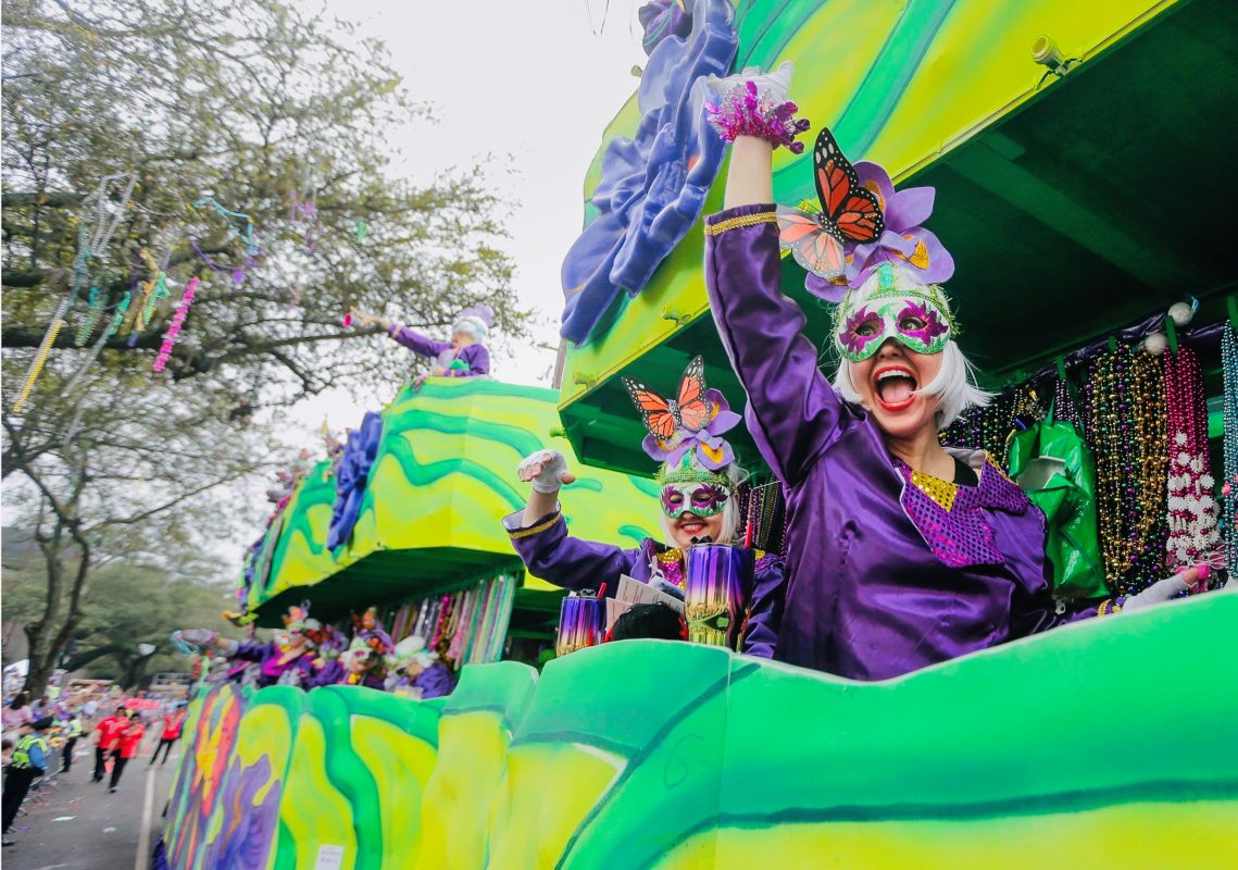 Krewe of Iris Mardi Gras New Orleans