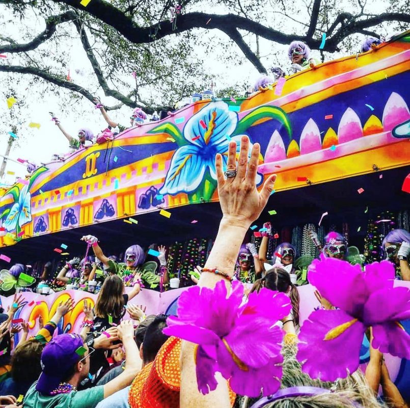 Krewe of Iris Mardi Gras New Orleans
