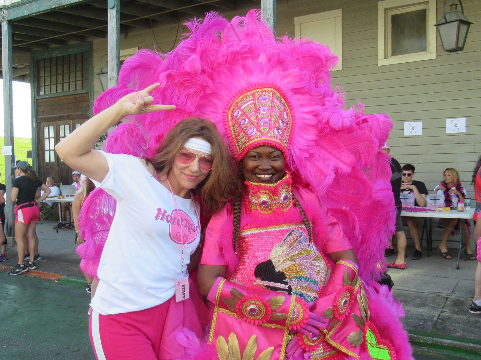 Join Krewe de Pink at the Pink Bra Run Mardi Gras New Orleans