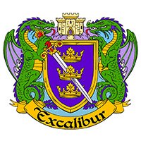 Krewe of Excalibur logo