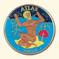 Krewe of Atlas logo