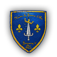 Krewe of Joan of Arc logo