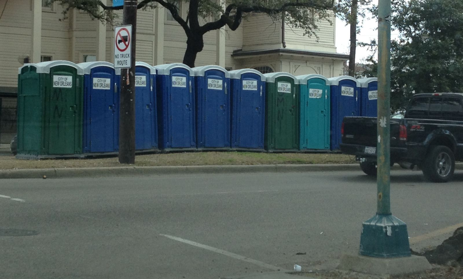 Public Porta-Pottys