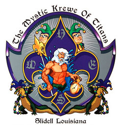 Krewe of Titans logo